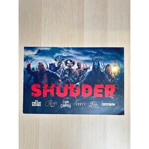 Shudder Horror Movie Promo Poster SDCC 2025 Exclusive